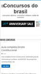 Mobile Screenshot of concursosdobrasil.com.br